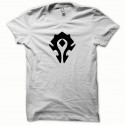 Shirt WoW La horde noir/blanc pour homme et femme