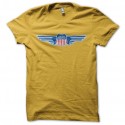 Shirt Union Pacific jaune pour homme et femme