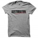 Shirt Mastubation ma passion gris pour homme et femme