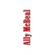 Shirt Ally McBeal blanc pour homme et femme