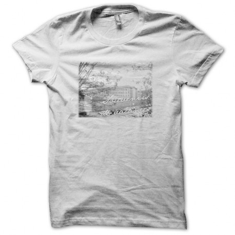 Shirt Prison de Fresnes Souvenirs de vacances blanc pour homme et femme