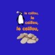 Shirt Pingouin et cailloux bleu pour homme et femme