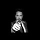 Shirt Robert Downey jr photo en trame noir pour homme et femme