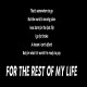 Shirt rest of my life noir pour homme et femme