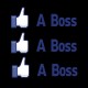 Shirt like a boss noir pour homme et femme