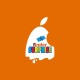 Shirt Kinder Surprise parodie Finder Mac OS orange pour homme et femme