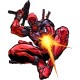 Shirt jeu vidéo shooter deadpool dessin blanc pour homme et femme
