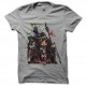 Shirt serie anime Gurren spiral king gris pour homme et femme