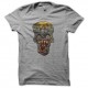Shirt Zombie face gris pour homme et femme