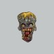 Shirt Zombie face gris pour homme et femme