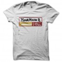 Shirt Captcha blanc pour homme et femme
