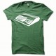 Shirt Amiga blanc/vert bouteille pour homme et femme