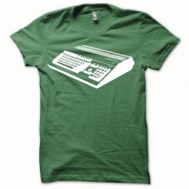Shirt Amiga blanc/vert bouteille pour homme et femme