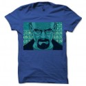 Shirt Breaking bad dessin heisenberg bleu pour homme et femme