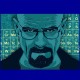 Shirt Breaking bad dessin heisenberg bleu pour homme et femme