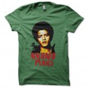 Shirt Bruno Mars jungle vert pour homme et femme