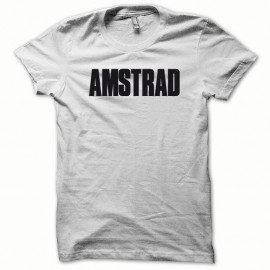 Shirt Amstrad noir/blanc pour homme et femme