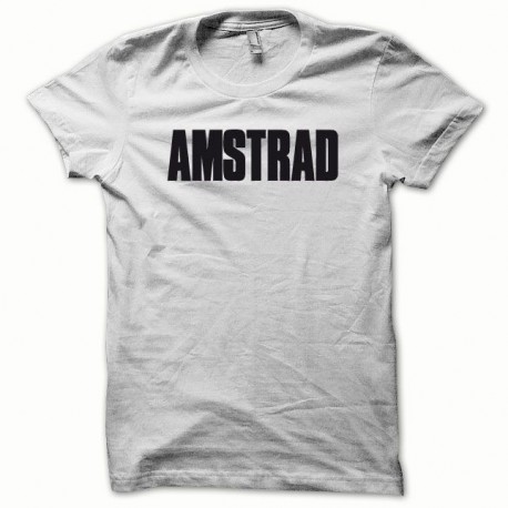 Shirt Amstrad noir/blanc pour homme et femme