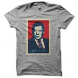 Shirt Denny Crane parodie Hope Obama gris pour homme et femme