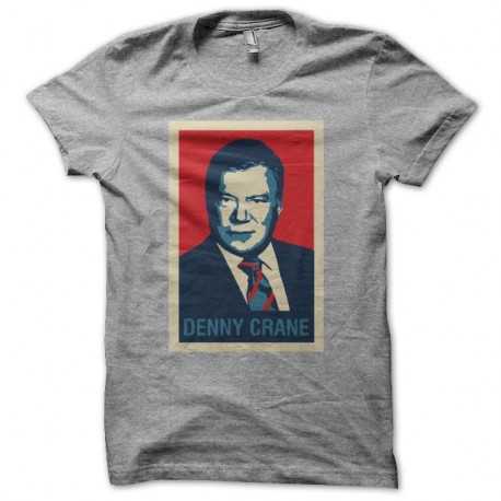 Shirt Denny Crane parodie Hope Obama gris pour homme et femme