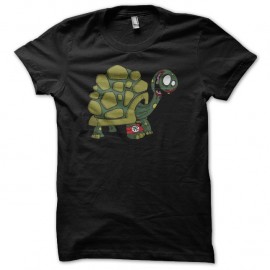 Shirt Tortue nazie zombie noir pour homme et femme