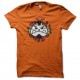 Shirt One Piece Jinbei Jolly Roger orange pour homme et femme