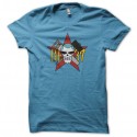 Shirt One Piece Francky Jolly Roger turquoise pour homme et femme
