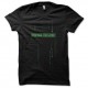 Shirt Erreur système effet Matrix noir pour homme et femme