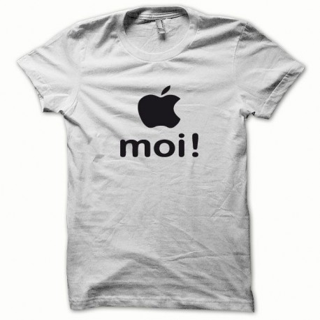 Shirt Apple moi original noir/blanc pour homme et femme