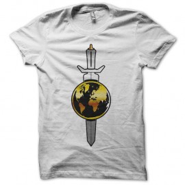Shirt symbole de l'alliance terriène blanc pour homme et femme
