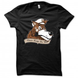 Shirt Vieux loup de mer noir pour homme et femme