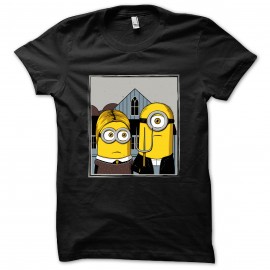 Shirt Minon gothic noir pour homme et femme