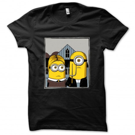Shirt Minon gothic noir pour homme et femme
