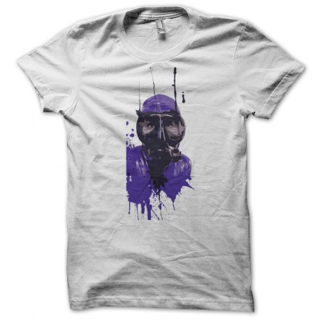 Shirt masque gaz Rock N' Roll Street Fighting Gris pour homme et femme