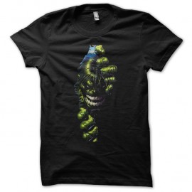 Shirt hulk sourire noir pour homme et femme