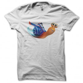 Shirt turbo speed film blanc pour homme et femme