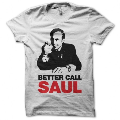 Shirt Breaking Bad Better Call Saul blanc pour homme et femme