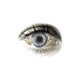 Shirt Oeil du temps blanc pour homme et femme