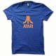 Shirt Atari geekette orange/bleu royal pour homme et femme