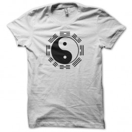 Shirt Naruto clan Hyuga ying yang blanc pour homme et femme
