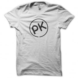 Shirt paul Kalkbrenner logo blanc pour homme et femme