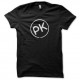 Shirt paul Kalkbrenner logo noir pour homme et femme