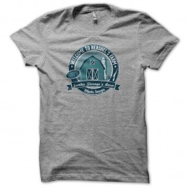 Shirt walking dead grange Hershel's - Gris pour homme et femme