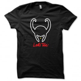 Shirt Loki Tee noir pour homme et femme