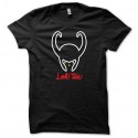 Shirt Loki Tee noir pour homme et femme