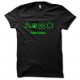 Shirt Plaie Station noir pour homme et femme