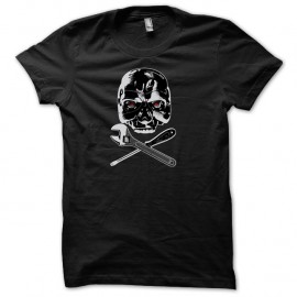 Shirt humour tete de mort Death Metal noir pour homme et femme