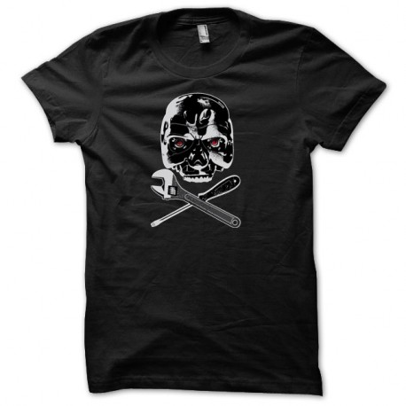 Shirt humour tete de mort Death Metal noir pour homme et femme