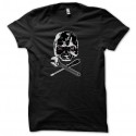 Shirt humour tete de mort Death Metal noir pour homme et femme