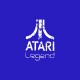 Shirt Atari Legend morte blanc/bleu royal pour homme et femme